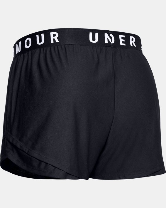 Women's UA Play Up 3.0 Shorts, Black, pdpMainDesktop image number 7